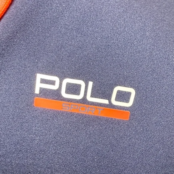 Polo Sport Ralph Lauren Men's Navy Stretch Performance Jersey Pullover Small - Picture 8 of 11